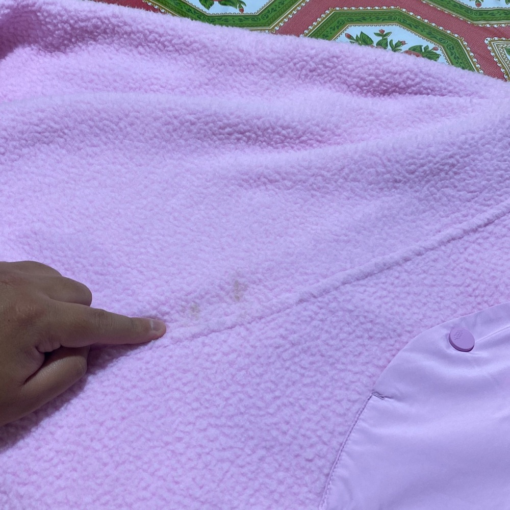 Free People Hit The Slopes Fleece Jacket Powder‎ Pink XL FLAWED FLAWED - Picture 10 of 10